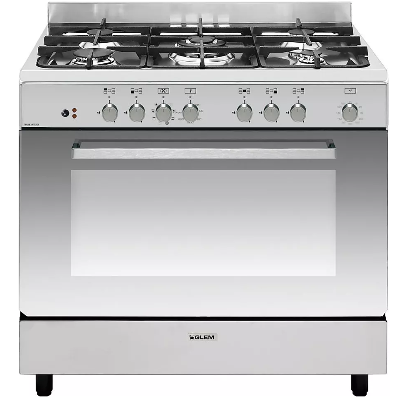 Cuisinière e-Cooker 90 x 60 CM GLEM GE960CVIX2 - vue 1