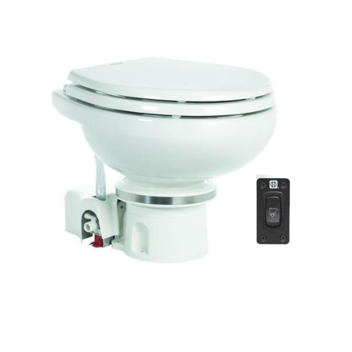 Toilettes à macérateur électriques à eau de mer, hauteur standard, 24 V Dometic MasterFlush MF 7160 - vue 1