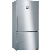 Série 6, Réfrigérateur combiné pose-libre, 186 x 86 cm, Inox BOSCH KGN86AIDP - vue 1