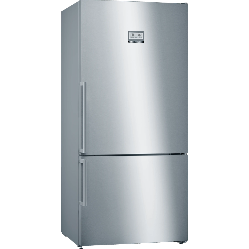 Série 6, Réfrigérateur combiné pose-libre, 186 x 86 cm, Inox BOSCH KGN86AIDP - vue 1