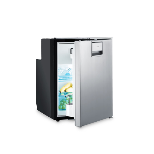 Réfrigérateur à compresseur, 12/24V, 45 l, façade en acier inoxydable, inox CoolMatic Dometic CRX 50S - vue 1