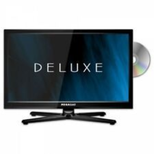 Télévision Combi DVD mobile 47 Cm 12/24/230 V Alphatronics SL19DSBI+ - vue 1