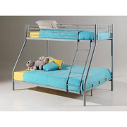 LIT SUPERPOSE BOB GRIS 90x190 cm + 140x190 cm EURODESIGN BEEBOB 2+1G - vue 1
