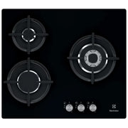Plaque de cuisson Gaz Série 600 Gas on Glass 60 cm ELECTROLUX EGT6633NOK