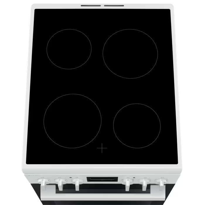 Cuisinière Vitrocéramique 50x60 4 foyers Multifonction ELECTROLUX LKR524288W