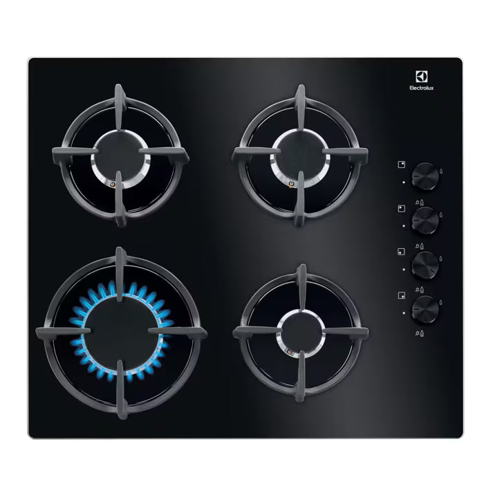 Plaque Gaz 4 foyers Gaz on Glass ELECTROLUX KGG6407K