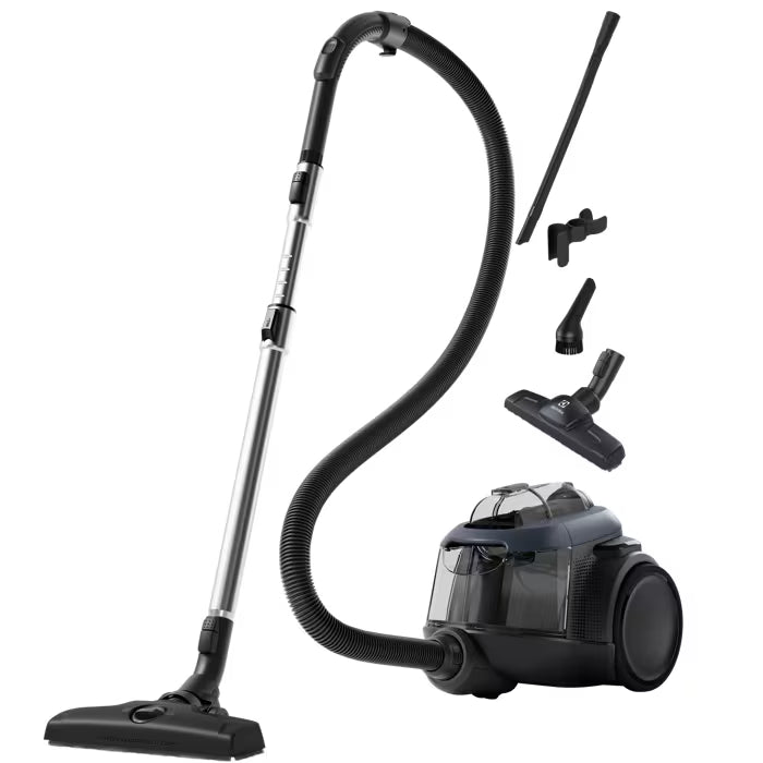 Aspirateur traîneau bleu denim sans sac Clean 600 ELECTROLUX EL61C3DB