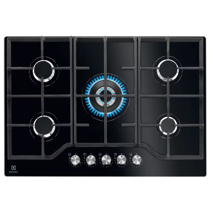 Plaque Gaz 5 foyers Gaz on Glass ELECTROLUX KGG75362K