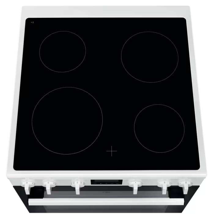 Cuisinière Vitrocéramique 4 foyers 60x60 SurroundCook® ELECTROLUX LKR64890BW
