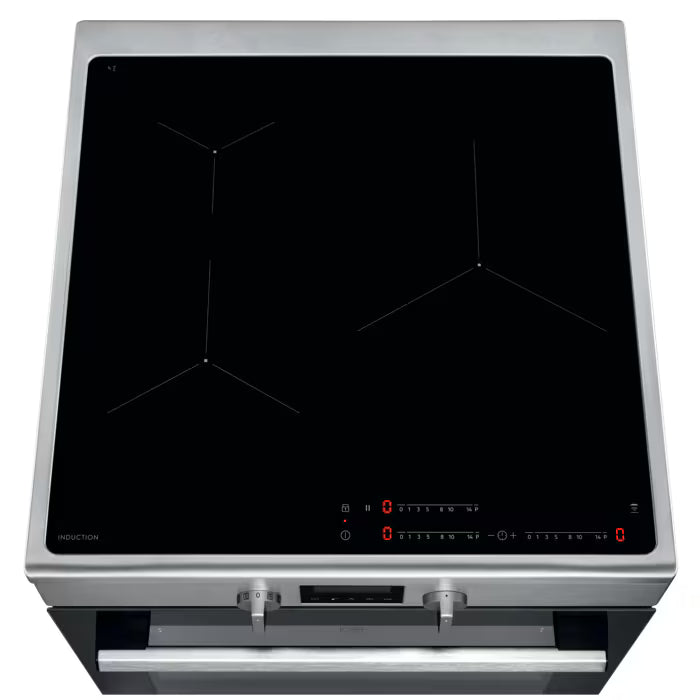 Cuisinière Induction 3 foyers 60x60 SurroundCook® ELECTROLUX LKI64890CX
