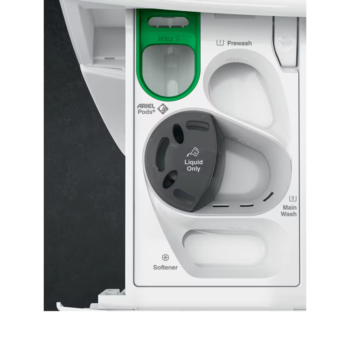 Lave-linge hublot Pose-libre Série 7000 12 kg AEG LFR73A124LV