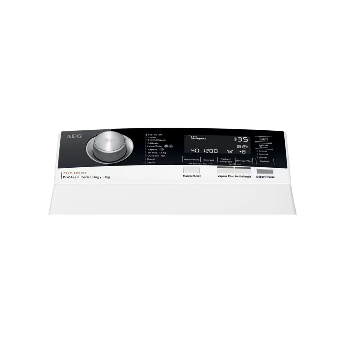 Lave-linge Top Série 7000 7.0 kg AEG LTR7C7130A