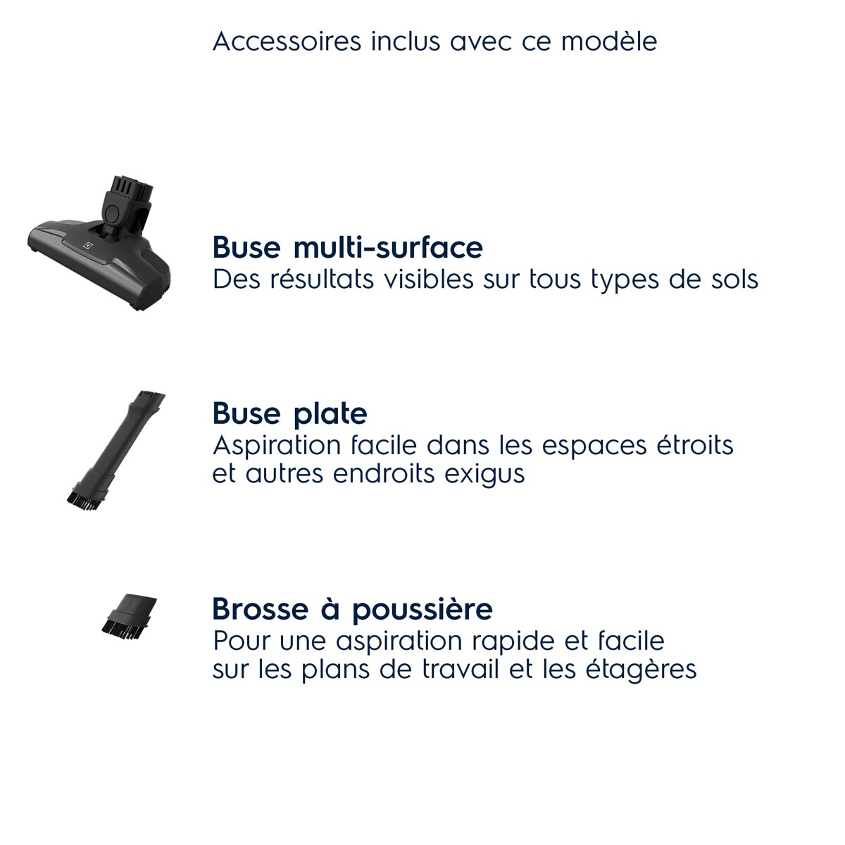 Aspirateur balai sans fil Electrolux 500 2en1 ES52CB18OG