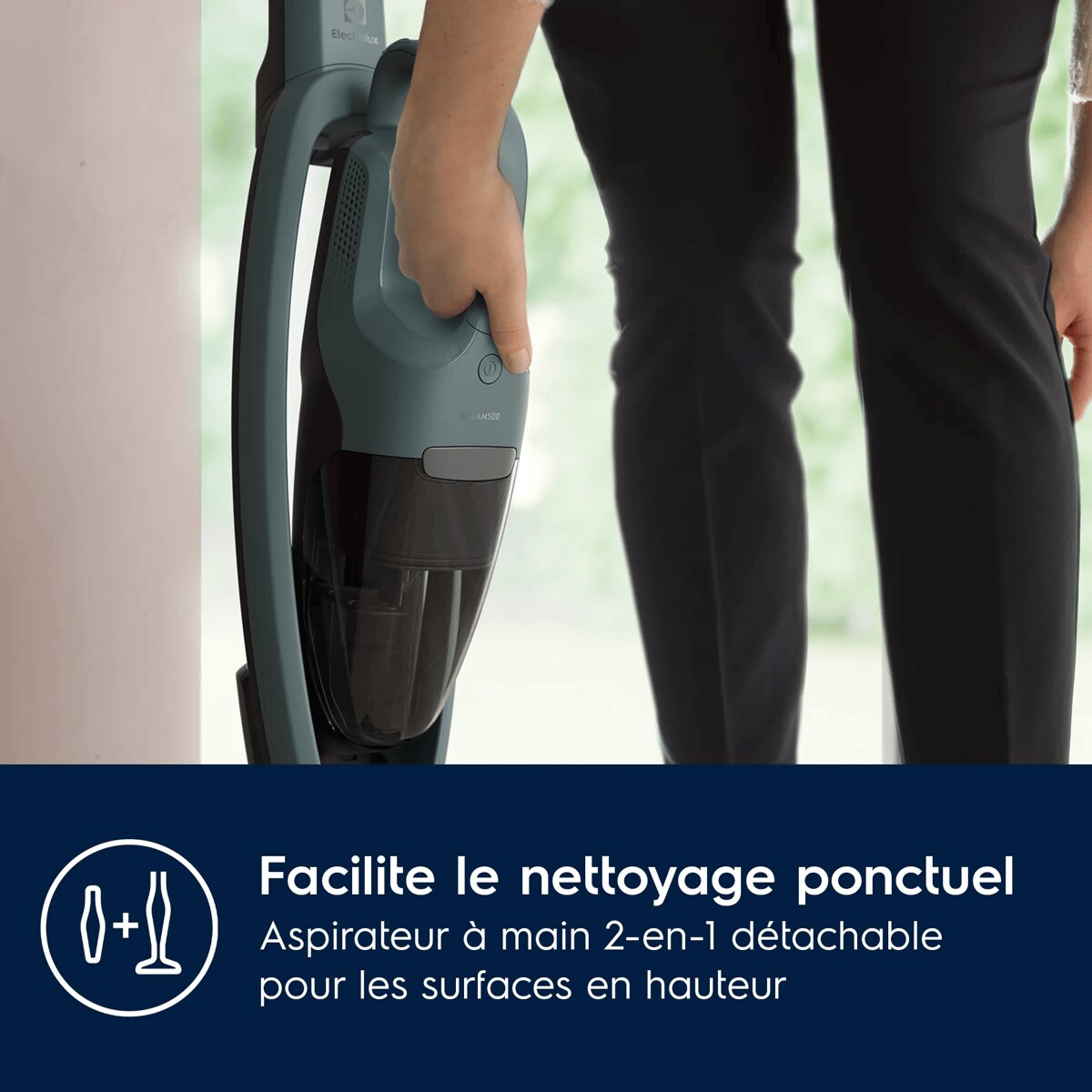 Aspirateur balai sans fil Electrolux 500 2en1 ES52CB18OG