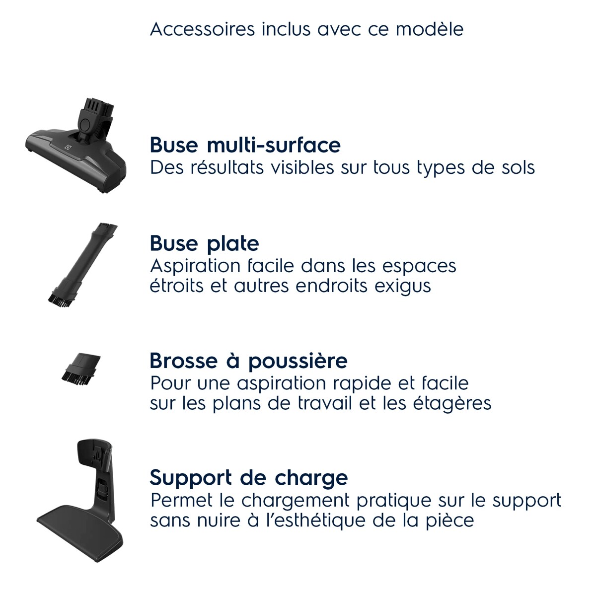 Aspirateur balai sans fil Electrolux 500 2en1 ES52CB18UG
