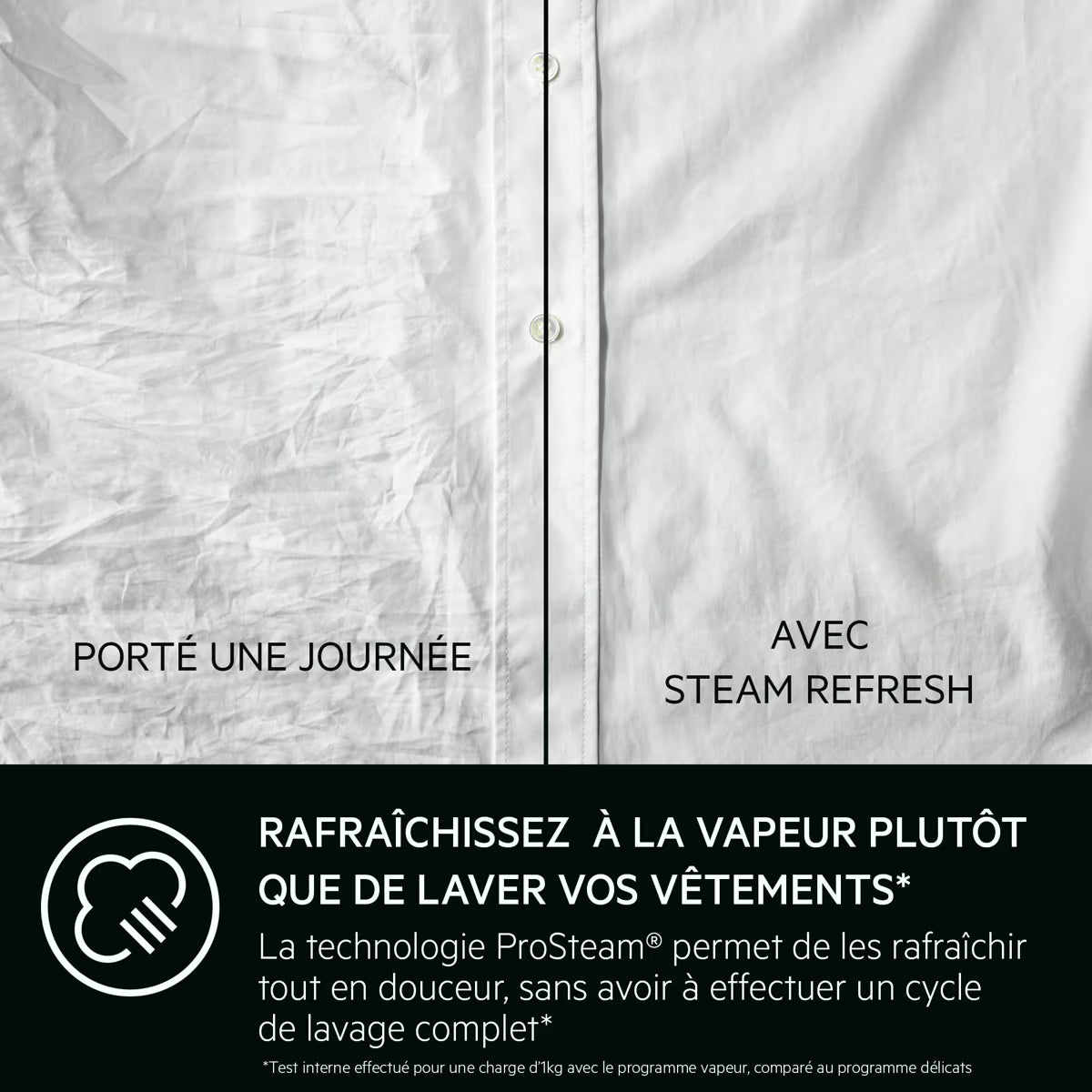 Lave-linge hublot Pose-libre Série 7000 12 kg AEG LFR73A124LV