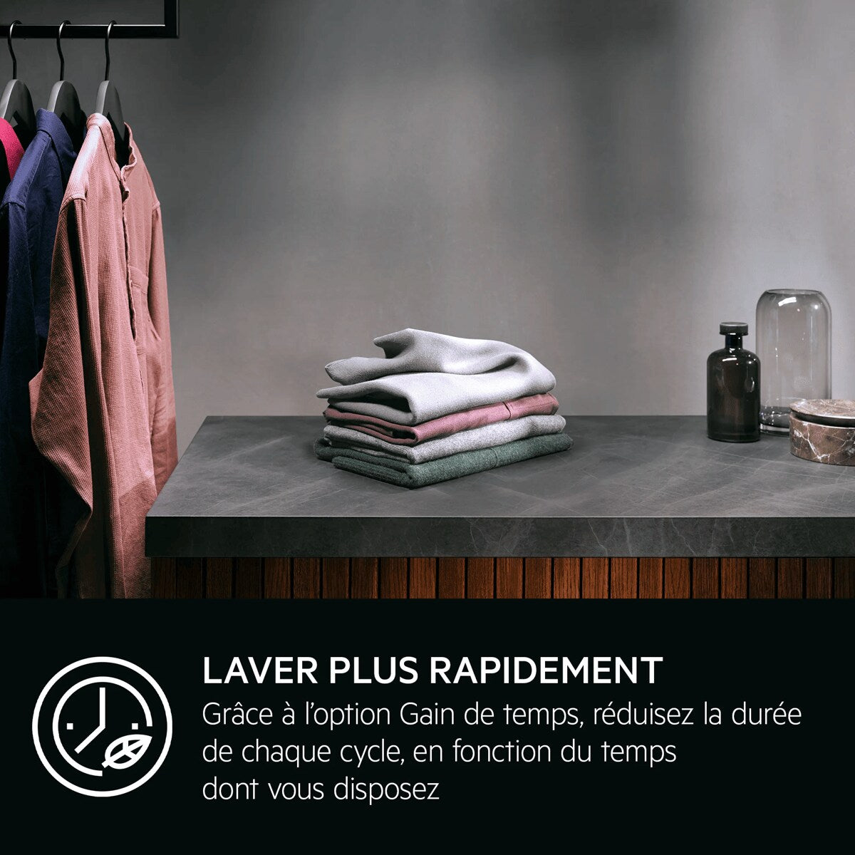 Lave-linge hublot Pose-libre Série 6000 Prosense® 9 kg AEG LFE6EG94AD
