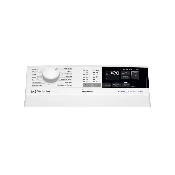 Lave-linge Top PerfectCare 600 6.0 kg ELECTROLUX EW6T4622DB
