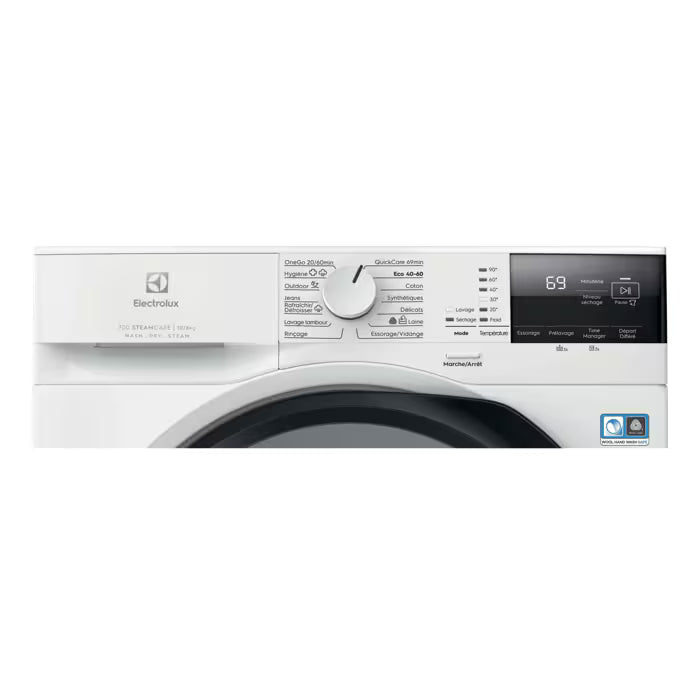 Lave-linge séchant SteamCare 700 10/6 kg ELECTROLUX EW7IW2066BG