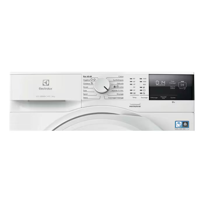 Lave-linge hublot Pose-libre SensiCare 600 8 kg ELECTROLUX EW6FI4805AW