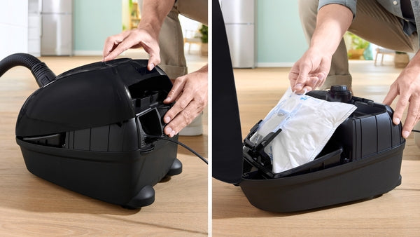 Série 4, Aspirateur avec sac, Noir BOSCH BGB38BA1
