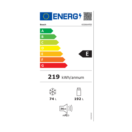 Réfrigérateur congélateur Combiné Intégrable Bosch KIS86AFE0 - vue 12