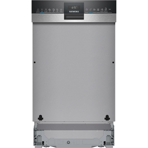 iQ500, Lave-vaisselle encastrable avec bandeau, 45 cm, Metallic SIEMENS SR55ZS10ME - vue 4