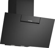 iQ300, Hotte murale, 80 cm, Noir avec finition en verre SIEMENS LC87KFN60 - vue 1