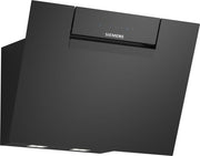 iQ300, Variante d'encastrement de la hotte , 60 cm, Noir avec finition en verre SIEMENS LC67JFN60 - vue 1