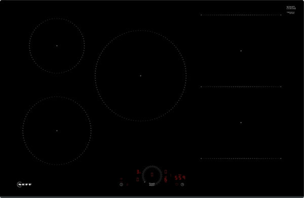 N 70, Table à induction, 80 cm, sans cadre NEFF T58FHW1L0 - vue 1