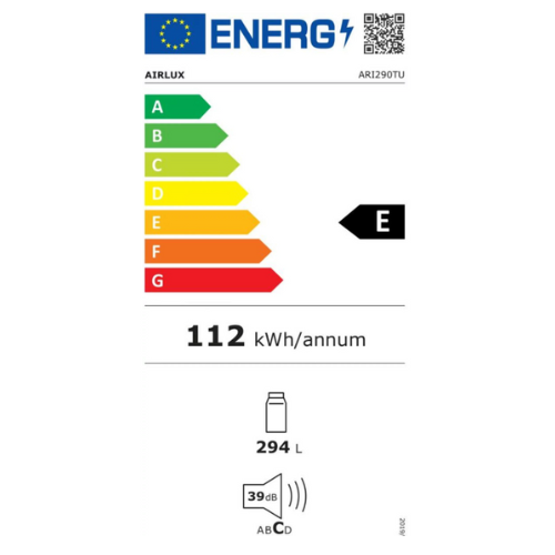 RÉFRIGÉRATEUR INTÉGRABLE TOUT-UTILE AIRLUX ARI290TU - vue 4