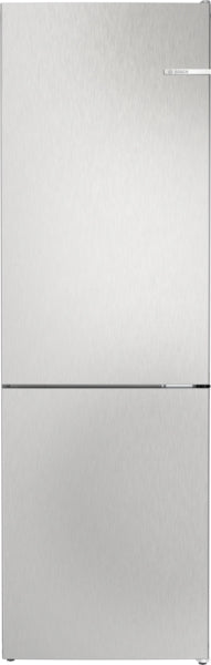 Série 4, Réfrigérateur combiné pose-libre, 186 x 60 cm, Couleur inox BOSCH KGN362LBF