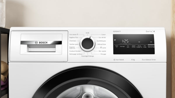 Série 4, Lave-linge front, 8 kg, max. 1400 tr/min BOSCH WAN2828SFR - vue 1