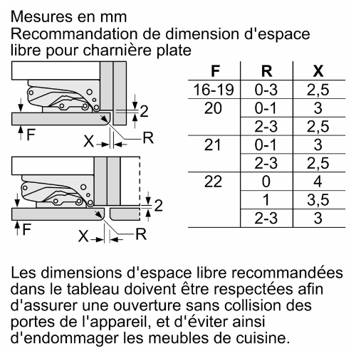 iQ700, Réfrigérateur intégrable, 140 x 56 cm, Charnières pantographes softClose SIEMENS KI51FADE0 - vue 9