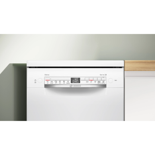Série 2, Lave-vaisselle pose-libre, 45 cm, Blanc BOSCH SPS2HKW58E - vue 2