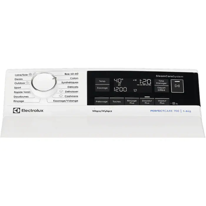 Lave-linge Top PerfectCare 700 6.0 kg ELECTROLUX EW7T3632PA