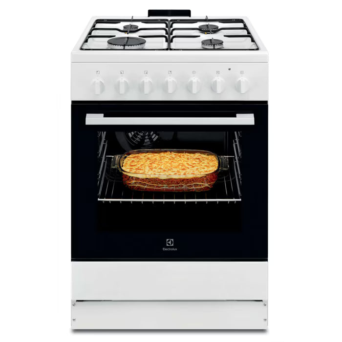 Cuisinière Gaz 60x60cm Multifonction ELECTROLUX LKK620010W