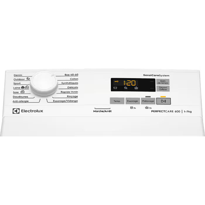 Lave-linge Top PerfectCare 600 7.0 kg ELECTROLUX EW6T5721DB