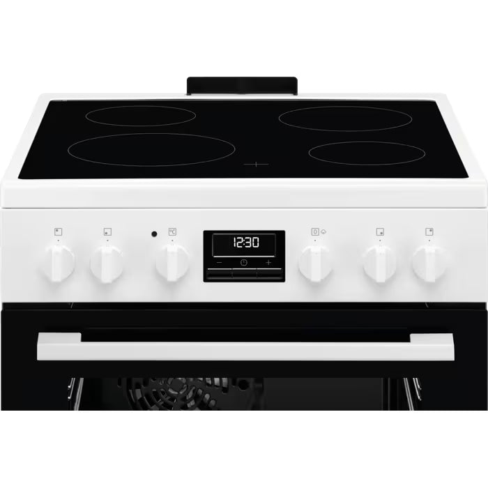 Cuisinière Vitrocéramique 60x60cm 4 foyers SteamBake ELECTROLUX LKR664177W