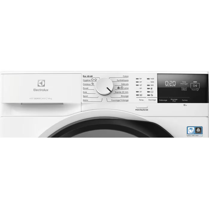 Lave-linge hublot Pose-libre SensiCare 600 10 kg ELECTROLUX EW6FI4112RA