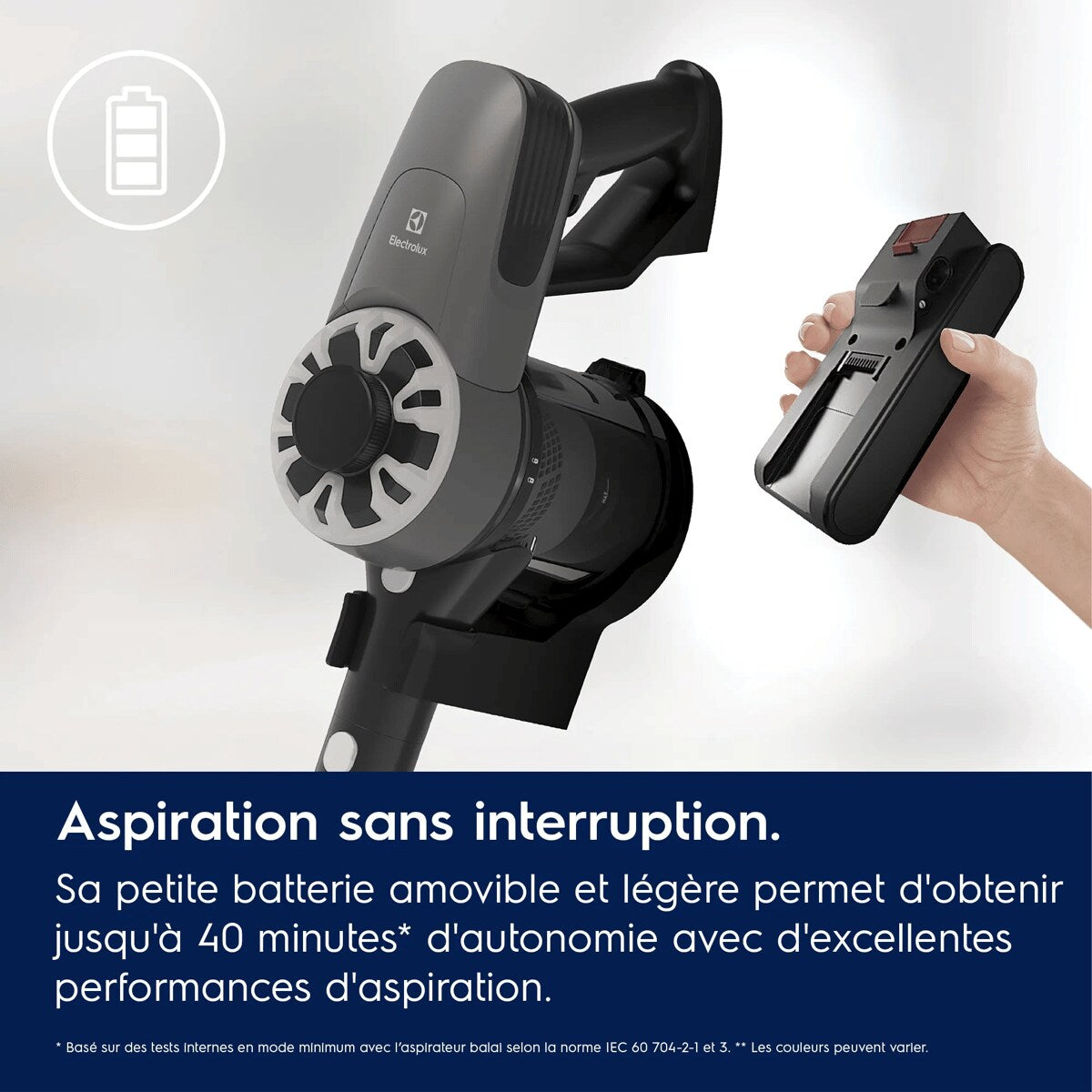 Aspirateur balai sans fil Electrolux 300 EP31CB21TG