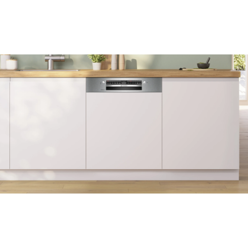 Série 6, Lave-vaisselle encastrable avec bandeau, 60 cm, Acier brossé BOSCH SMI6ZCS10E - vue 2