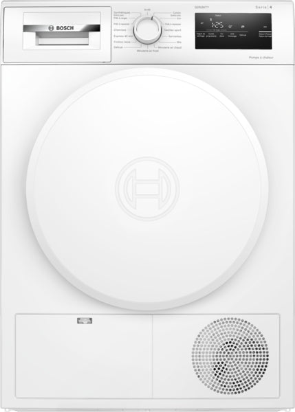 Série 4, Sèche-linge pompe à chaleur, 8 kg BOSCH WTH8300SFR