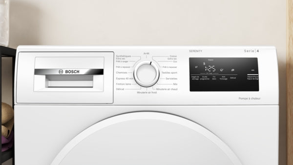 Série 4, Sèche-linge pompe à chaleur, 8 kg BOSCH WTH8300SFR