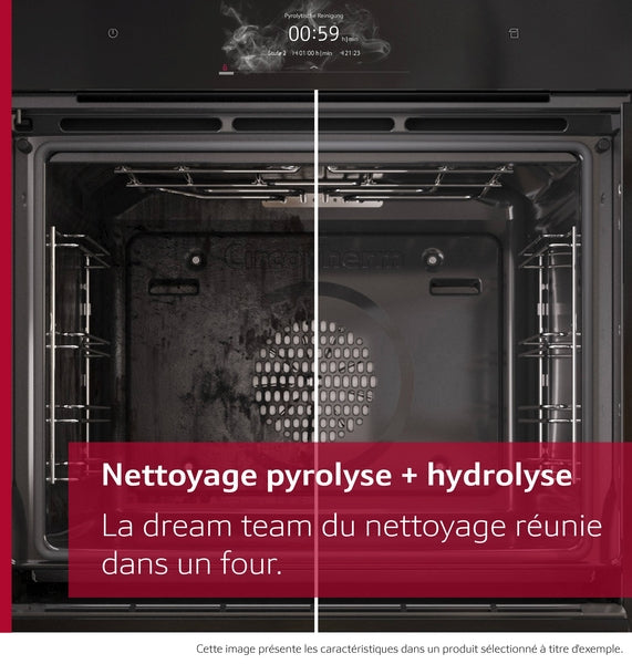 N 70, Four encastrable, 60 x 60 cm, Inox NEFF B24CR71N0