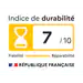 Lave-linge hublot Pose-libre TimeCare 7 kg ELECTROLUX EW5F6712BC