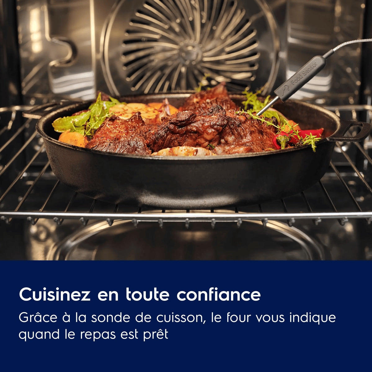 Four Pyrolyse 600 SenseCook® ELECTROLUX EOE6P56X