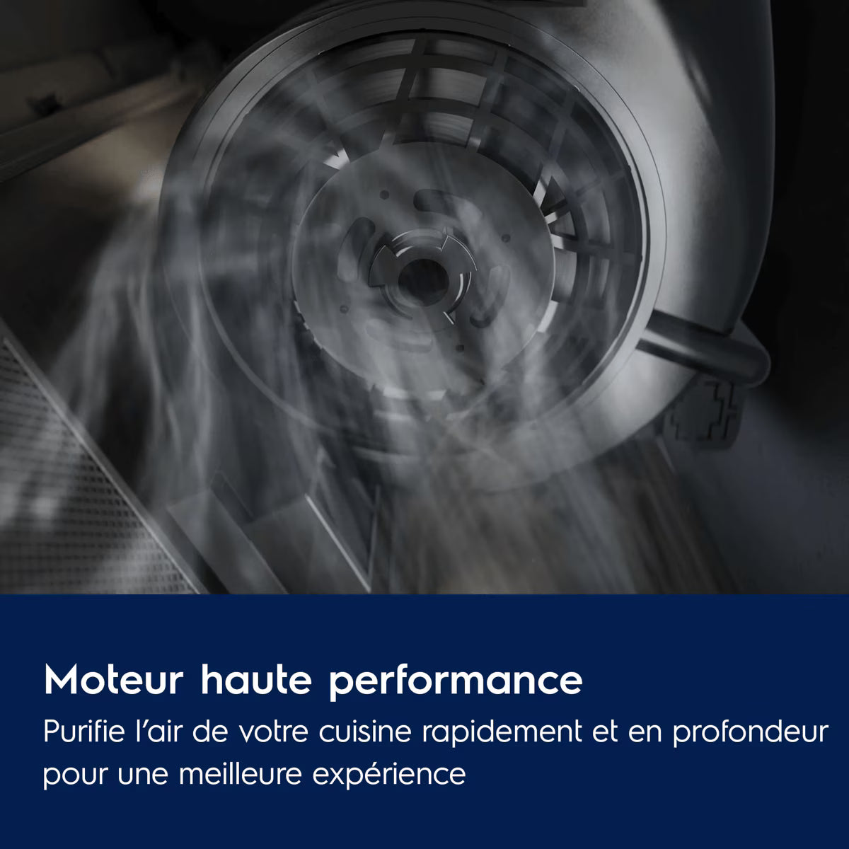 Hotte décorative murale 90 cm Série 500 ExtractionTech ELECTROLUX LFC519W