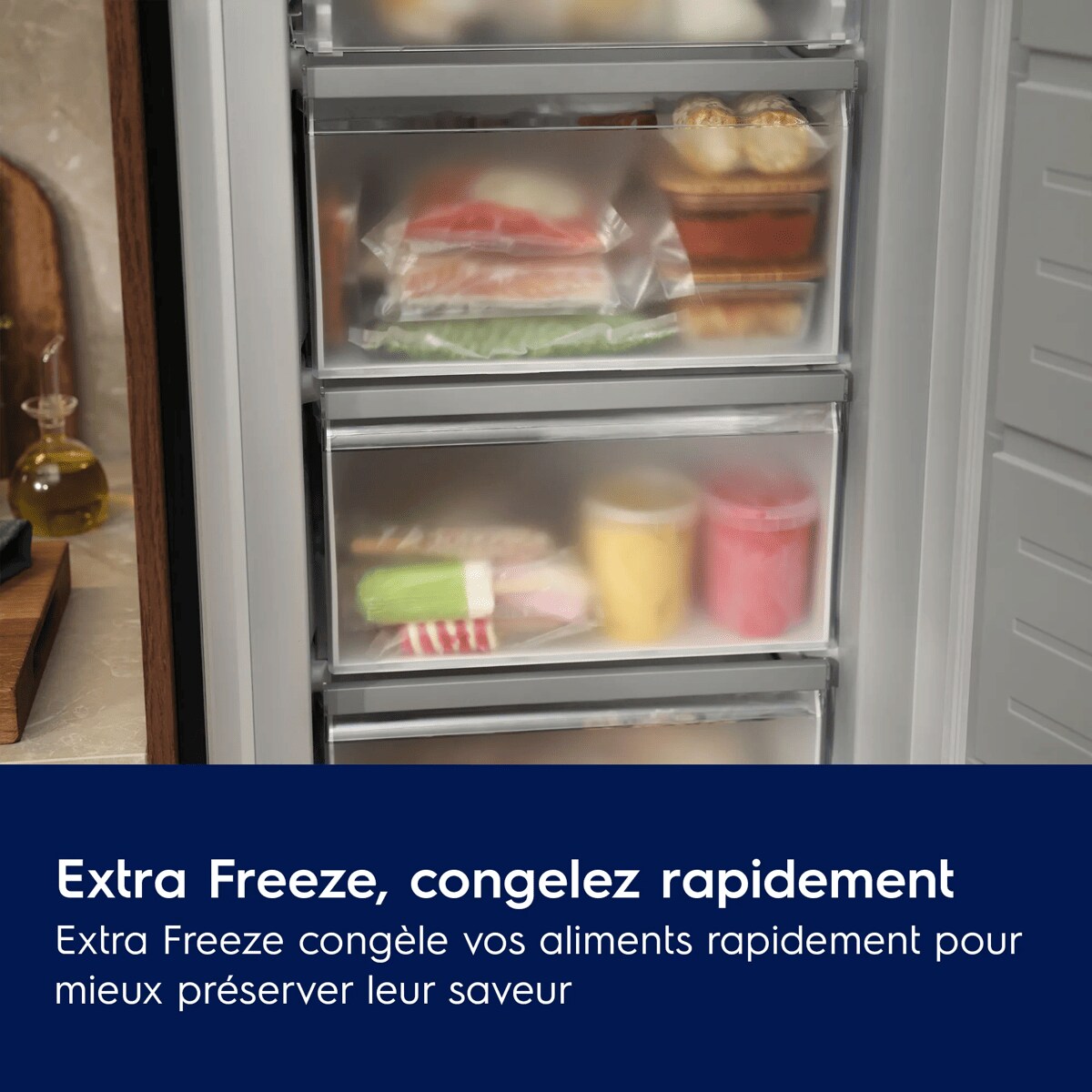 Congélateur Encastrable 177.2 cm Froid No Frost ELECTROLUX EUN7NE18S