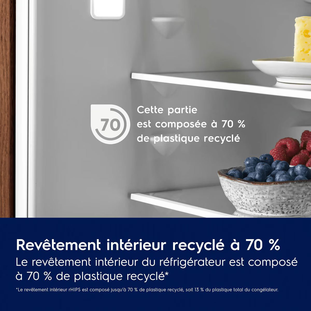 Congélateur Encastrable 177.2 cm Froid No Frost ELECTROLUX EUA7NE18S